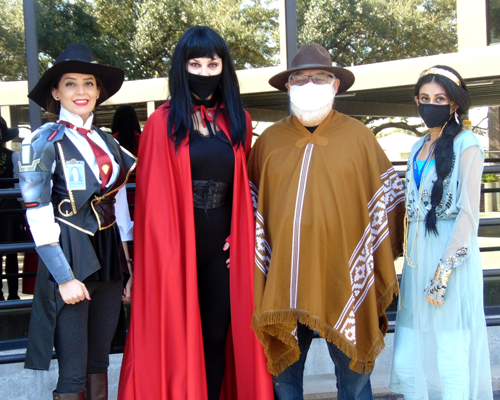 CyraCom Houston Center employees in Halloween costumes
